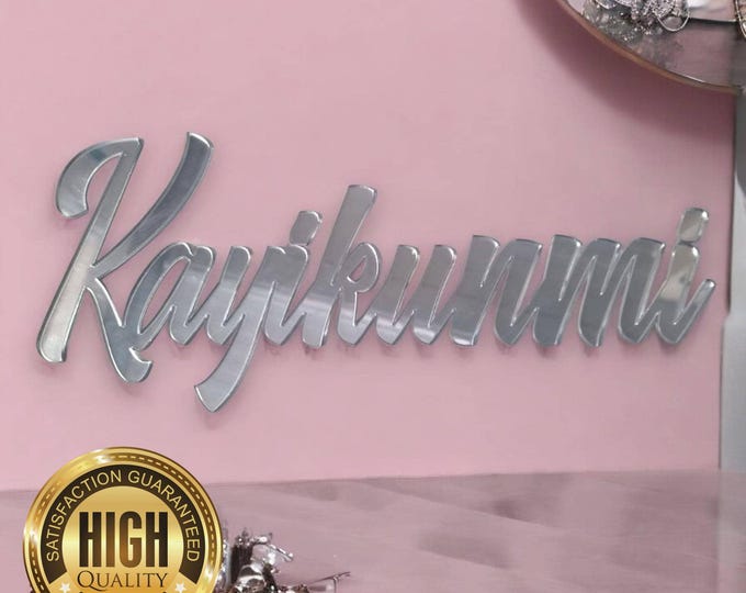 Custom Acrylic Signs - Personalized Name/Place/Logo, Various Colors & Sizes, Shatterproof Design, Eco-Friendly Material, Adhesive Pads