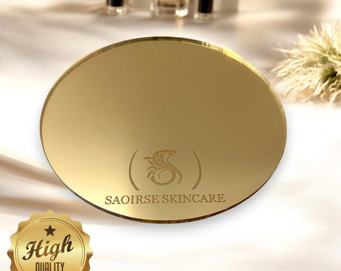 Display Mirrors, Custom Colours, Sizes, Shapes, Engraving Services, Sizes 40cm to 80cm