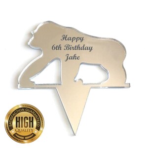 Gorilla Shaped Cake Toppers & Cup Cake Toppers - Several Colour Options Available, Any Bespoke Style Made, Crafting Customised