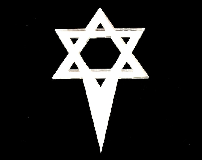 Star Cake Topper: Custom Colors, Sizes, Eco-Friendly