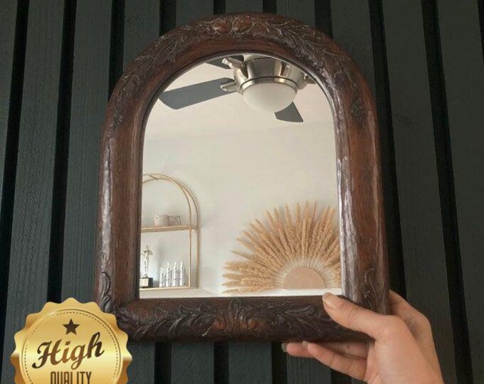 Bespoke Arched Shaped Mirrors in Various Colors and Sizes - Custom Made, Shatterproof Acrylic, Strong Adhesive Pads - Eco-Friendly Materials