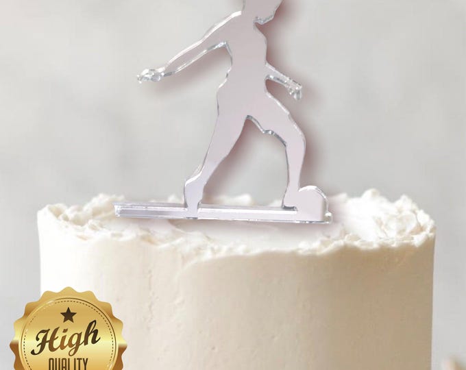 Women's  & Mens Football Style Cake Toppers - Several Colour Options Available, Any Bespoke Flowers and shapes made. Crafting Customised