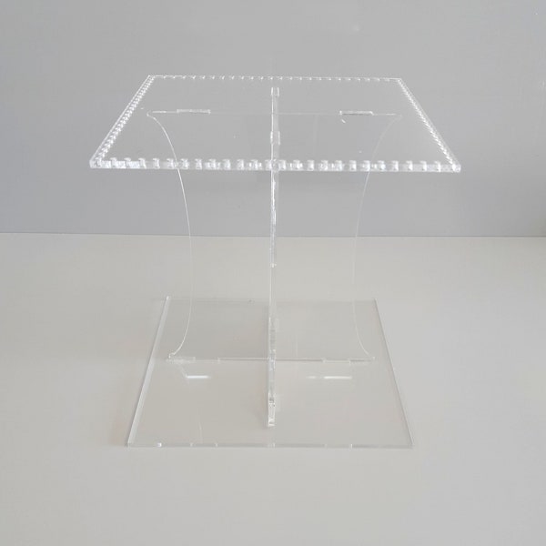 Acrylic Cake Stand Etsy