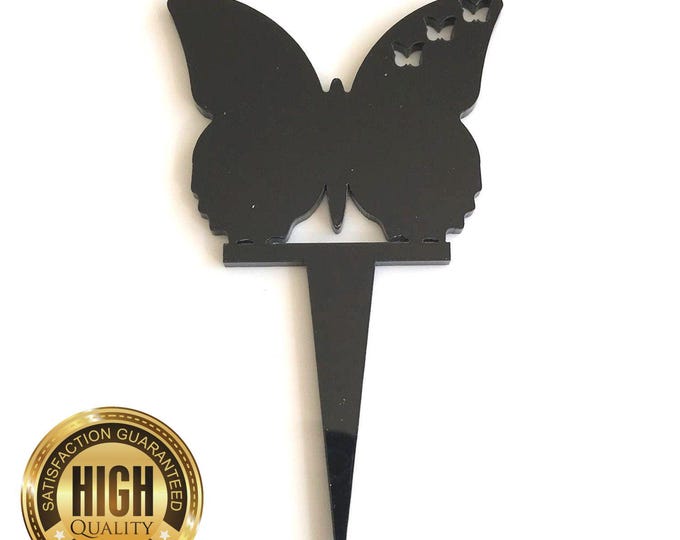 Butterflies out of Butterfly Shaped Cake Toppers & Cup Cake Toppers - Several Colour Options Available, Any Bespoke Style Made