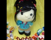 Vanellope Von Schweetz in crochet amigurumi PATTERN PDF