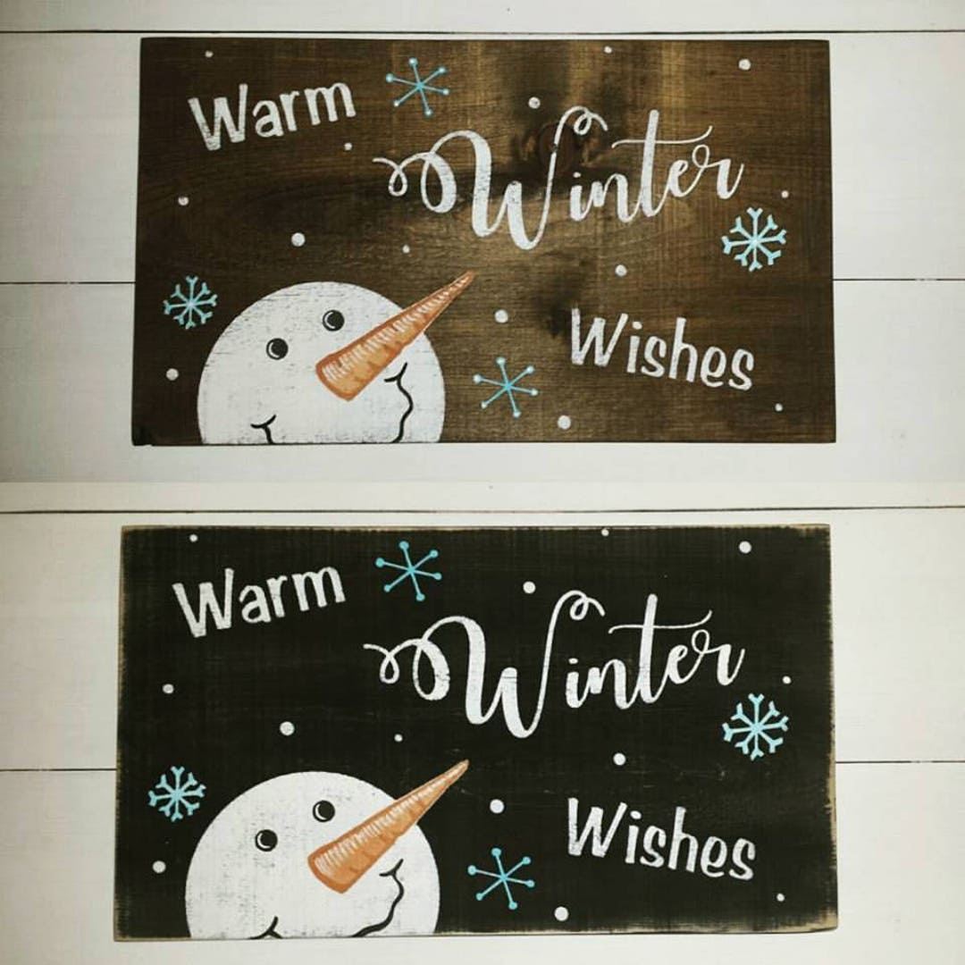 warm-winter-wishes-rustic-winter-decor-snowman-decor-winter