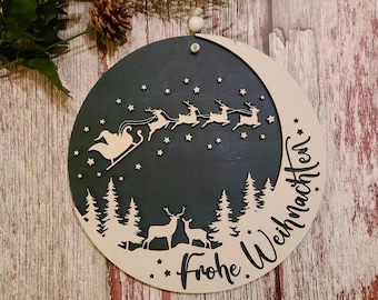 Frohe Weihnachten, German, Merry Christmas, Christmas Wall Decor, Christmas Gift, Christmas, Gift Idea, German Christmas, Porch Decor, Gift