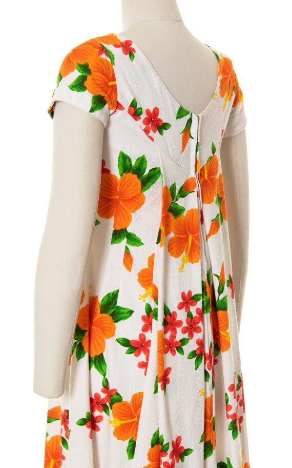 Vintage 1960s 1970s Maxi Dress | 60s 70s Floral H… - image 7