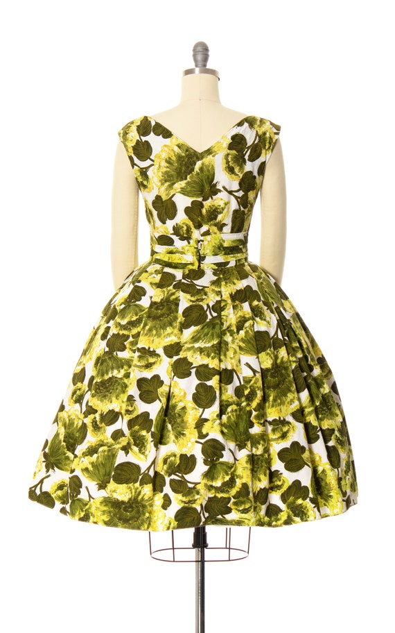 Vintage 1950s 1960s Sundress | 50s 60s Floral Pri… - image 4