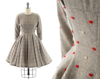 1950s winter dresses