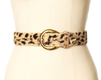 Vintage Fur Belt 26