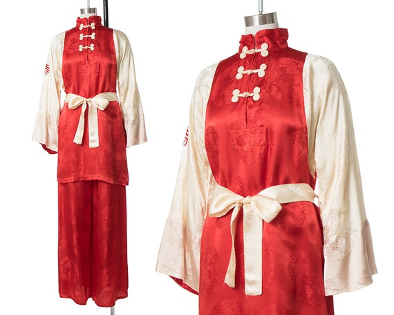 Vintage 1930s 1940s Lounge Set | 30s 40s Asian Sat