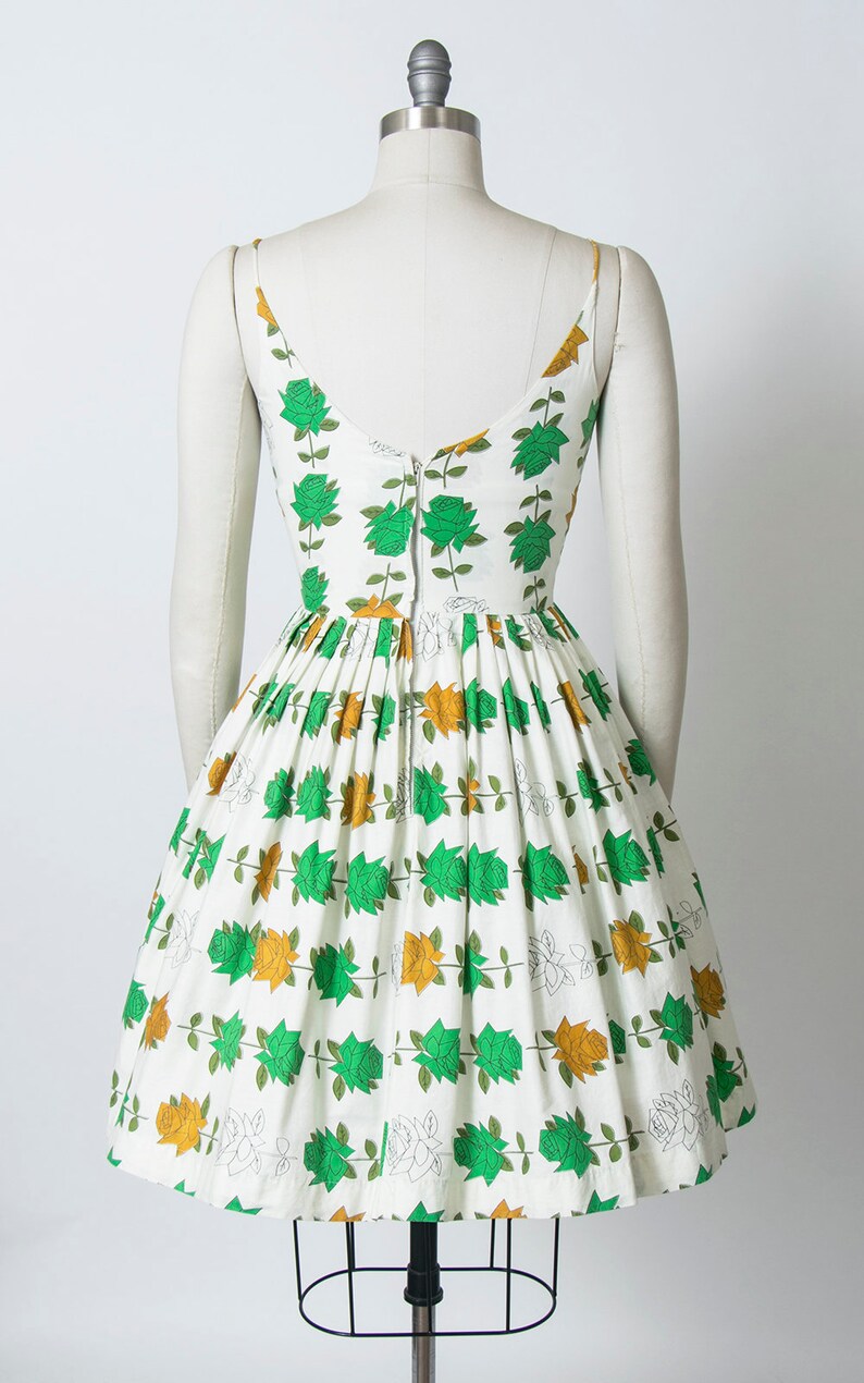 50s floral print