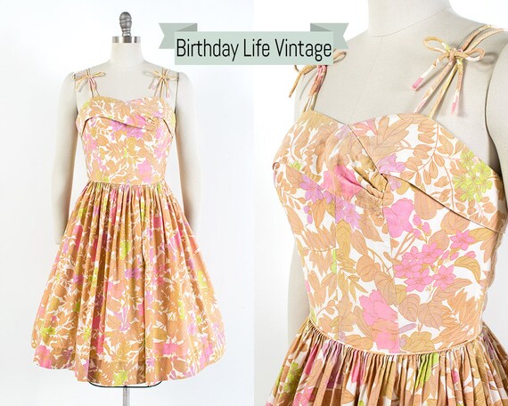 1950s day dress