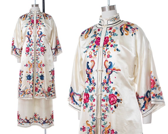 Vintage 1930s 1940s Lounge Set | 30s 40s Floral Bu