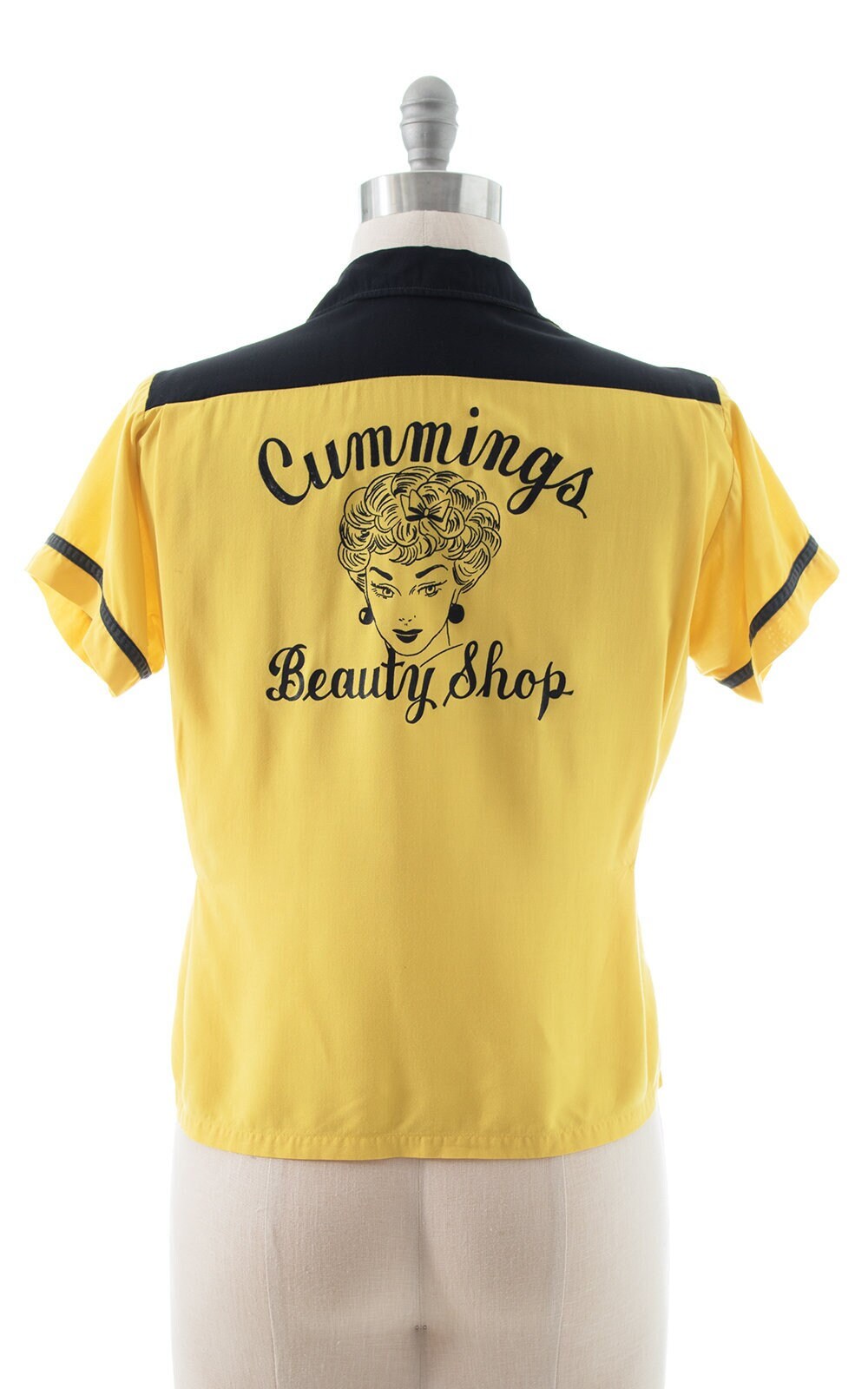 Vintage 1950s Bowling Shirt | 50s 