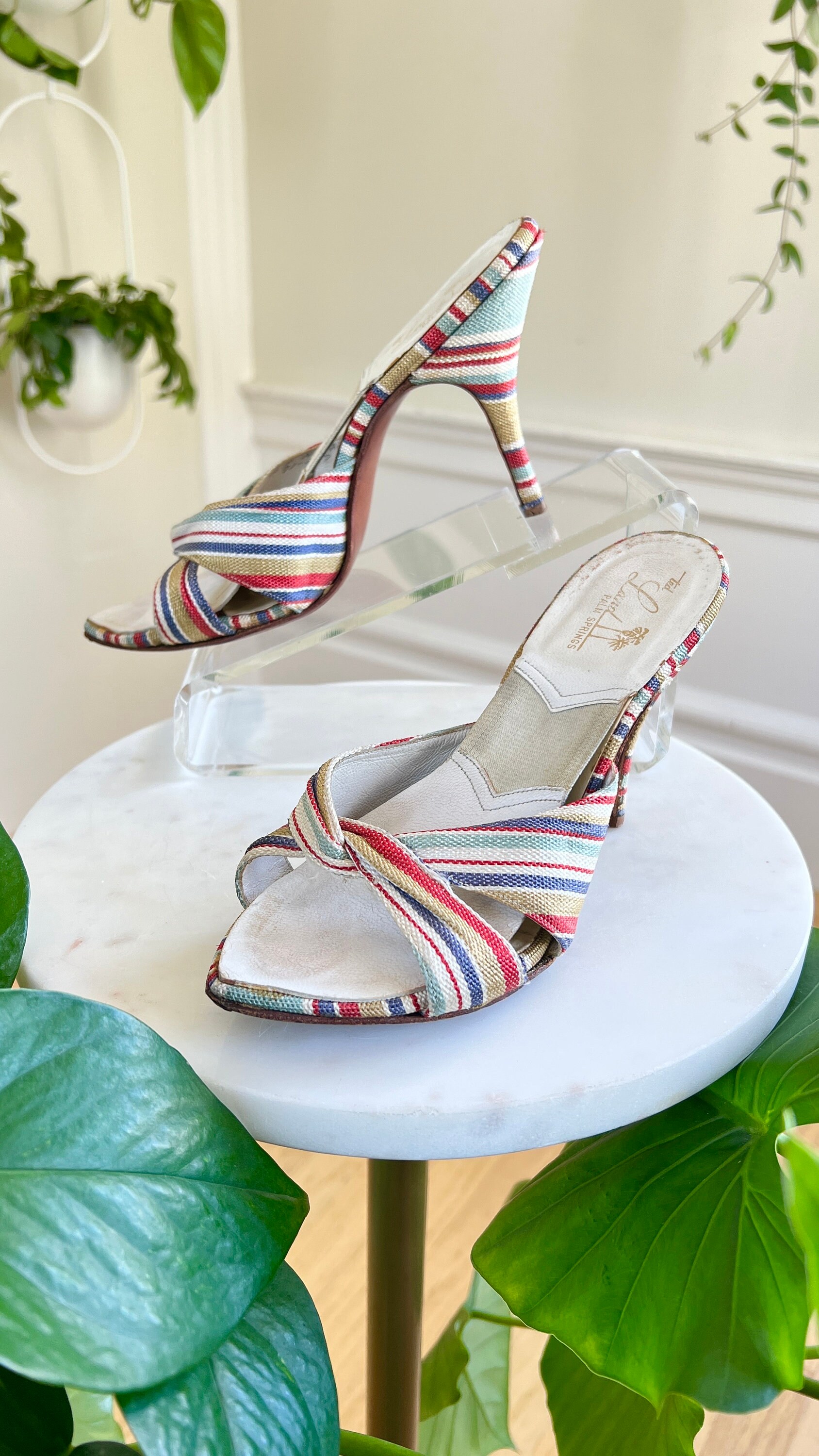 Danielle vinyl heeled mules new arrivals
