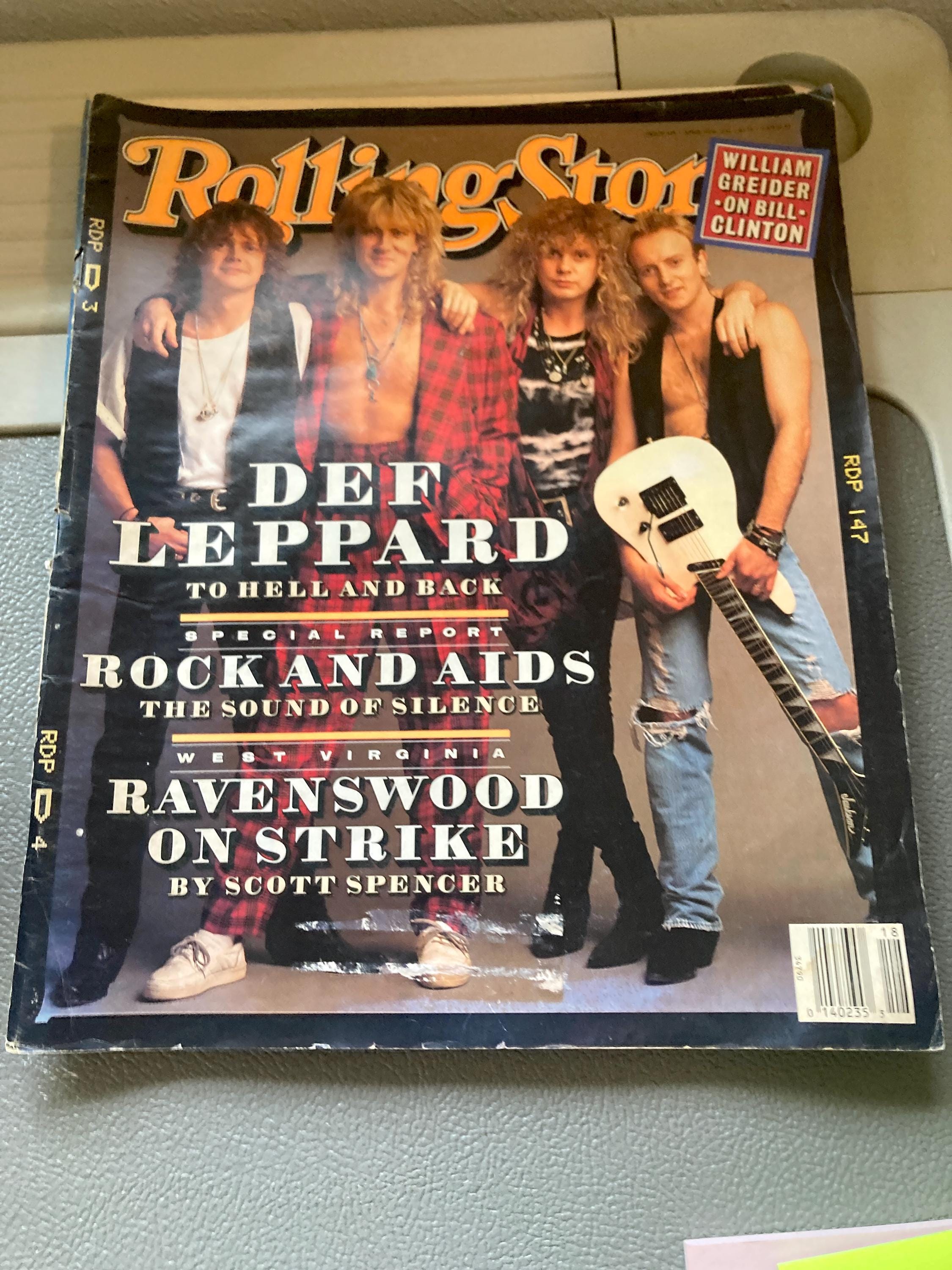 Def Leppard Magazines - Etsy