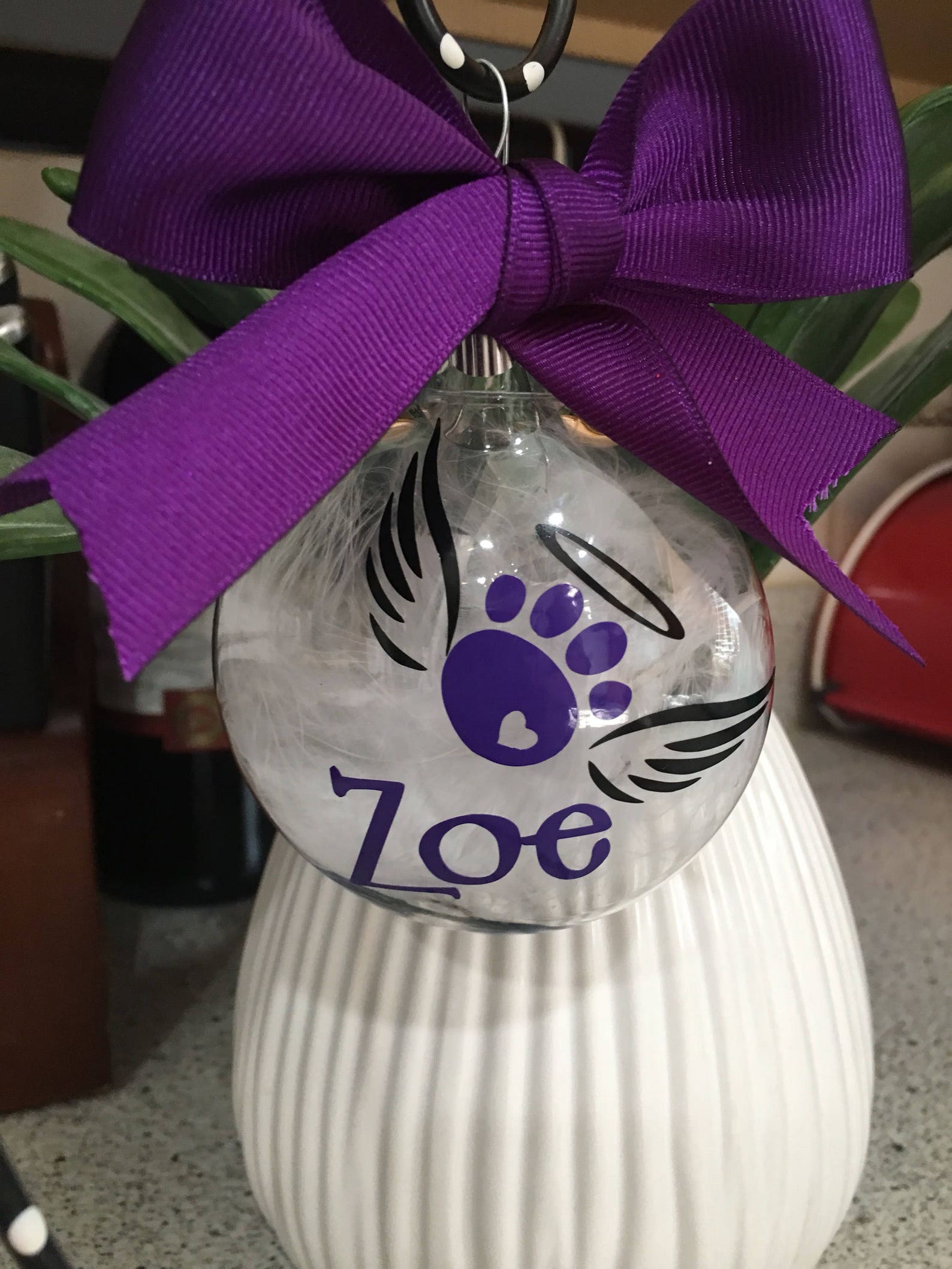 Personalized Pet Memorial Ornament Etsy