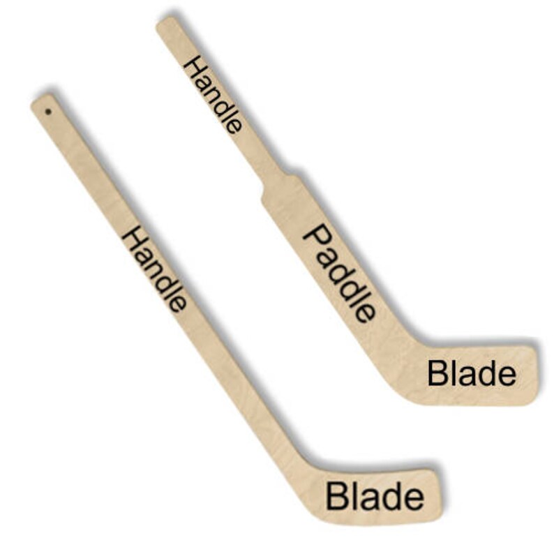 Laser Engraved Mini Hockey Sticks Best Man Gift Groomsmen Etsy