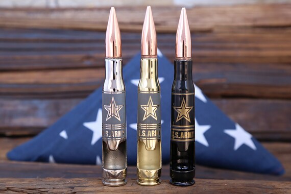 U S Army 50 Caliber Bullet Bottle Opener Husband Gift