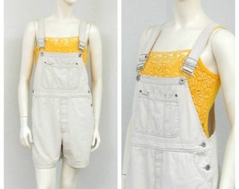 khaki overall shorts