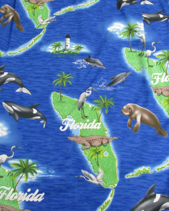 Vintage Pacific Legend Blue Hawaiian Shirt, Flori… - image 10