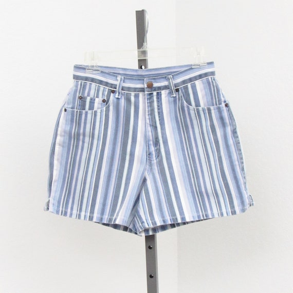 Vintage 90s Bill Blass Faded Striped 