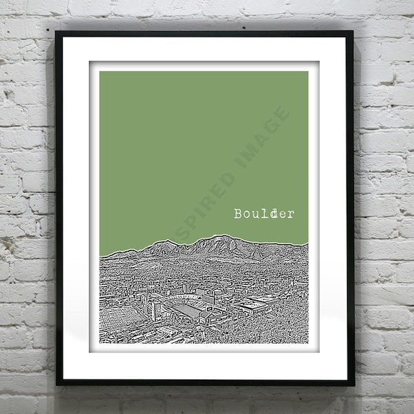 Boulder Print Etsy