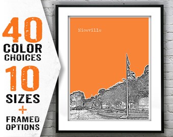 Niceville Florida Poster Art Print City Skyline FL Item T1409