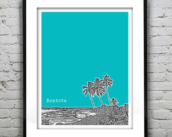 Bentota Sri Lanka Poster Art Print Skyline Item T2561