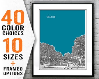Cairns Australia Poster Art Print Item T1719