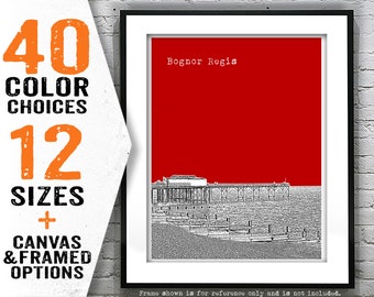 Bognor Regis England Poster Art Print UK Item T4641