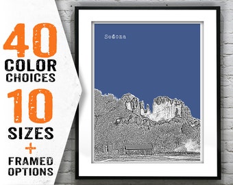 Sedona Arizona Bell Rock Art Print Poster Item T1723