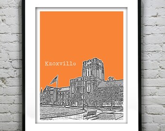 Knoxville Poster Art Tennessee TN Item T5099