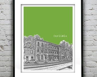 Carlisle PA Poster Print Art Pennsylvania