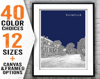Waitsfield Vermont VT Art Print Poster Item T5065