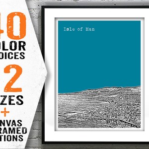 Isle of Man Poster Art Print England UK Item T2781