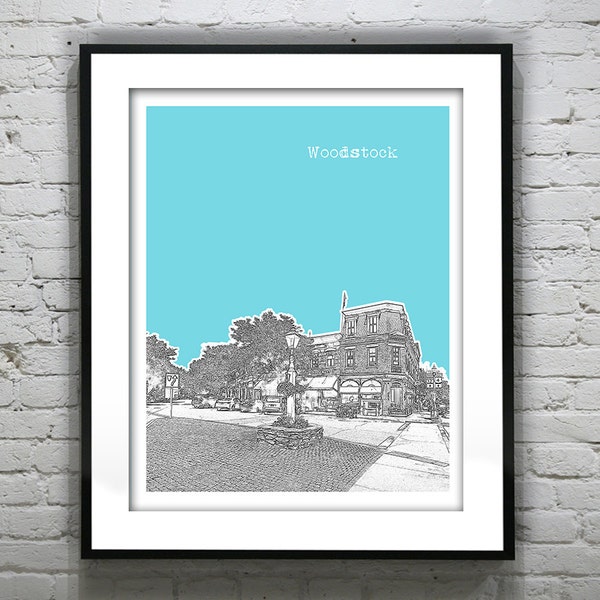 Woodstock Poster Etsy