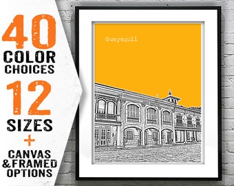 Guayaquil  Equador Poster Art Print Item T2999