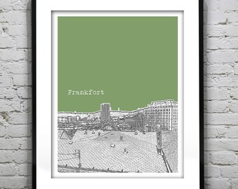 Frankfort Poster Art Print  Original Kentucky Version 2