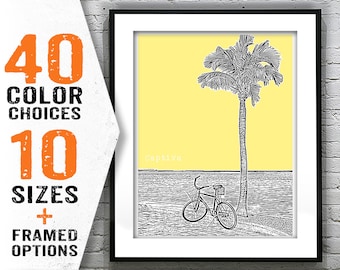 Captiva Florida Skyline Poster Art Print FL Item T2110
