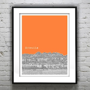 Hotwells Bristol England Poster Art Print UK United Kingdom Item T2524