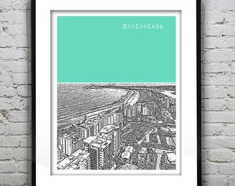 Mooloolaba Queensland Australia Skyline Poster Art Print Item T1128
