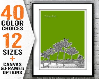 Tokoriki Fiji Poster Art Print Poster Skyline Item T4238