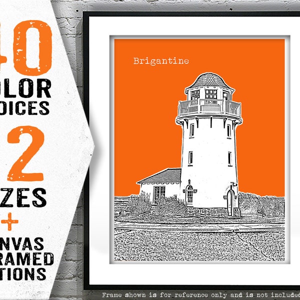 Brigantine Nj Wall Art Etsy