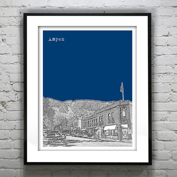 Aspen Poster Etsy