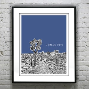 Joshua Tree Poster Art Print version 1 image 1