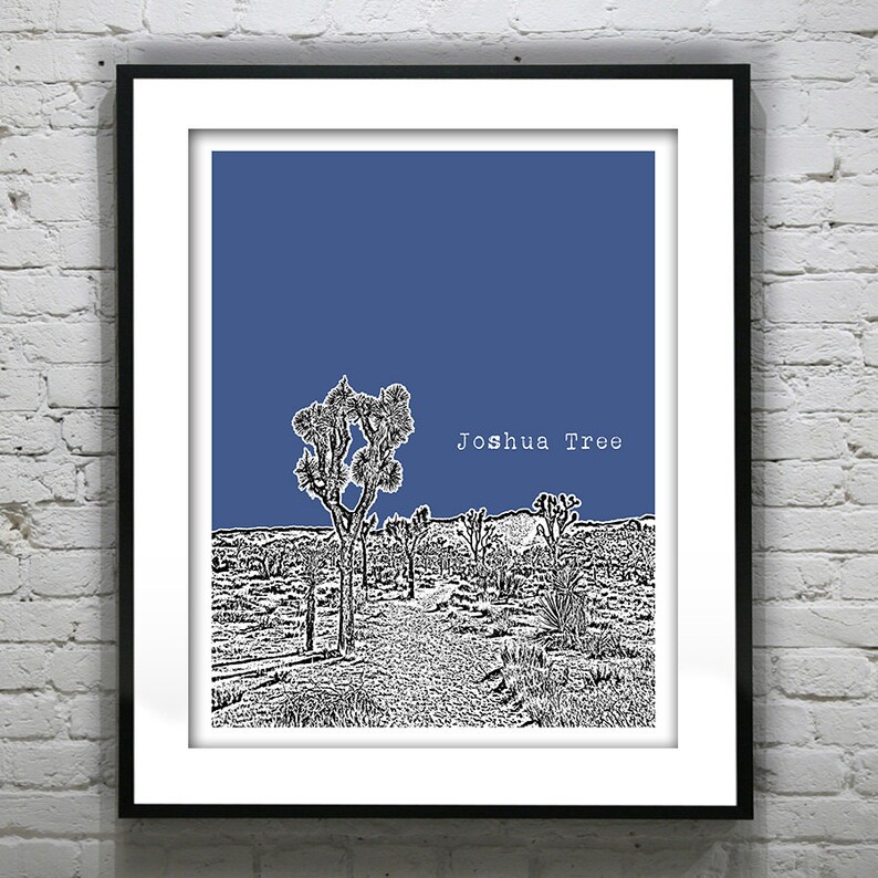 Joshua Tree Poster Art Print version 1 image 1