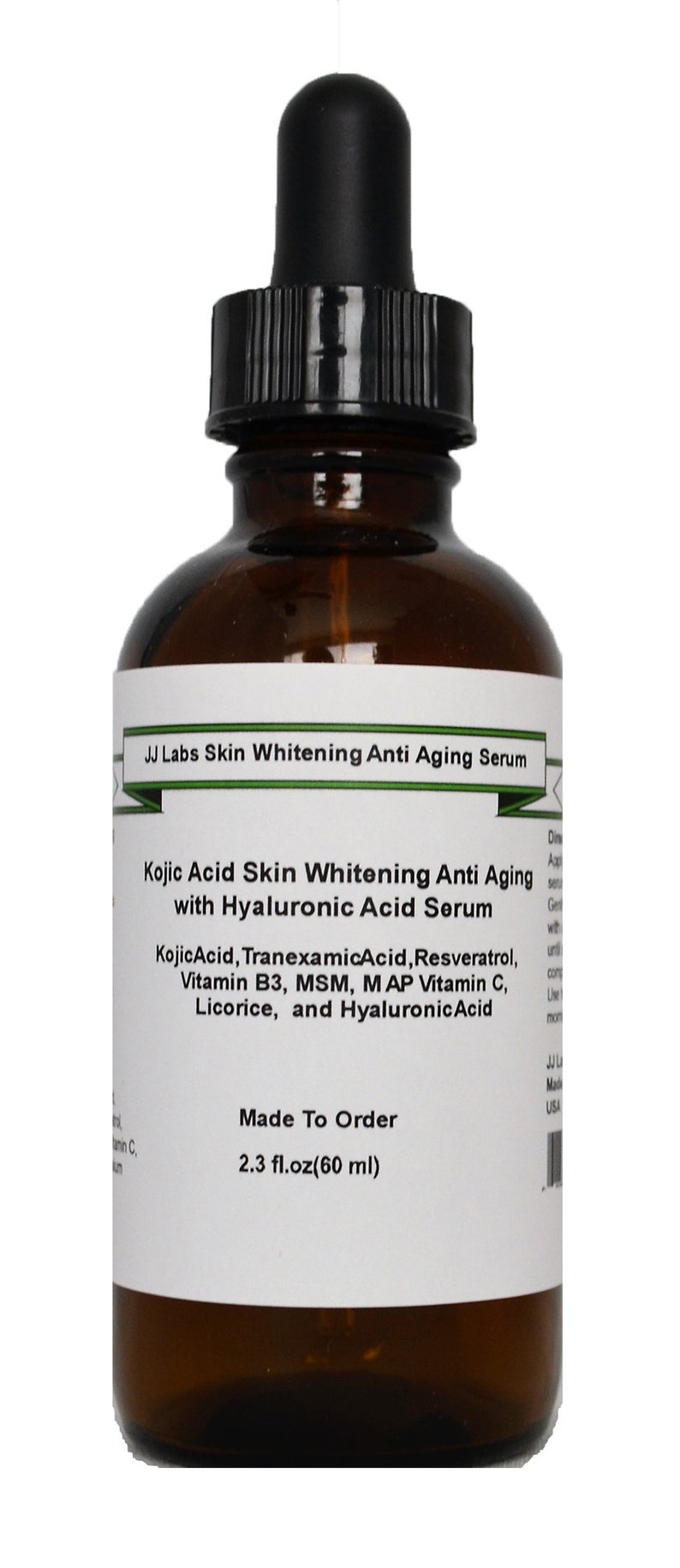 Kojic Acid Skin Brightening Anti Aging With Tranexamic Acid Etsy Canada